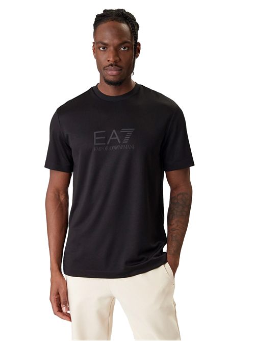 EMPORIO ARMANI Lux Identity T-Shirt  Sugar Swizzle EA7 | 7M001358UC001