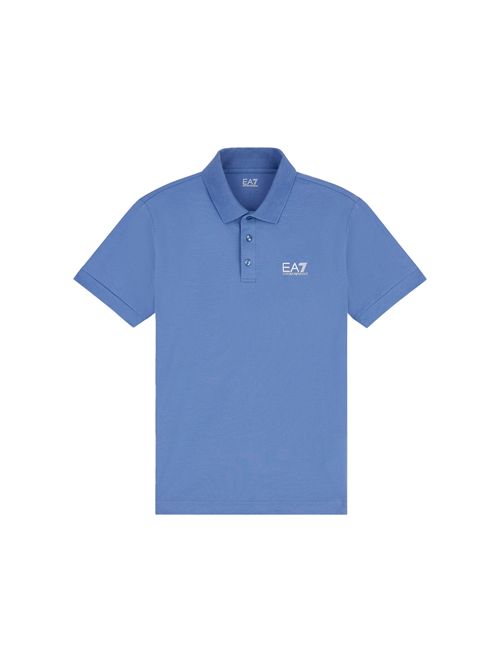 Emporio Armani Core Identity stretch cotton polo shirt EA7 | 8NPF14UB064