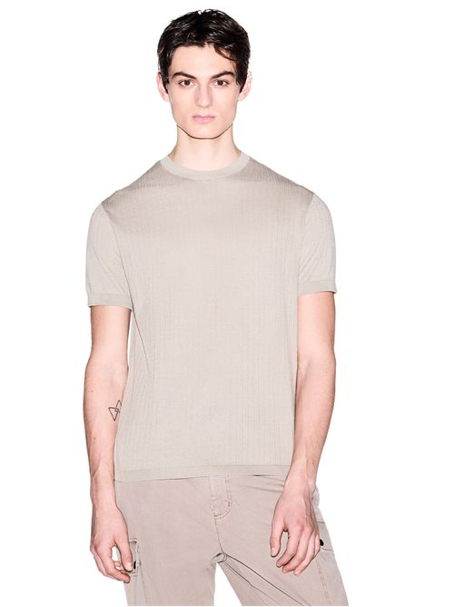 ARMANI EXCHANGE T-shirt Tricot Lavorazione a Coste EXCHANGE | XM002439AF22249U6229