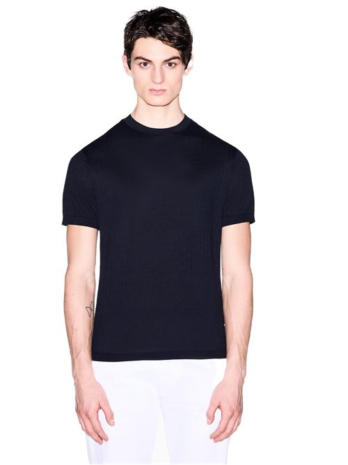 ARMANI EXCHANGE T-shirt Tricot Lavorazione a Coste EXCHANGE | XM002439AF22249UB101