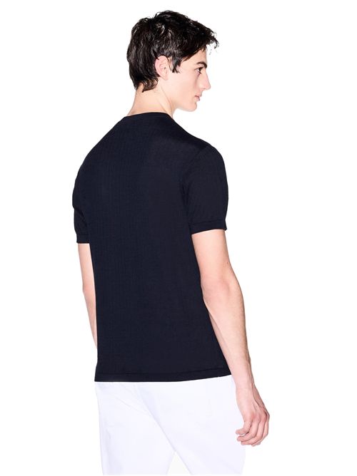 ARMANI EXCHANGE T-shirt Tricot Lavorazione a Coste EXCHANGE | XM002439AF22249UB101