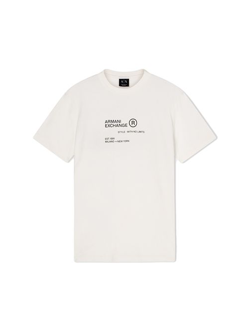 ARMANI EXCHANGE T-shirt Regular Fit in Jersey EXCHANGE | XM002490AF10358U0009