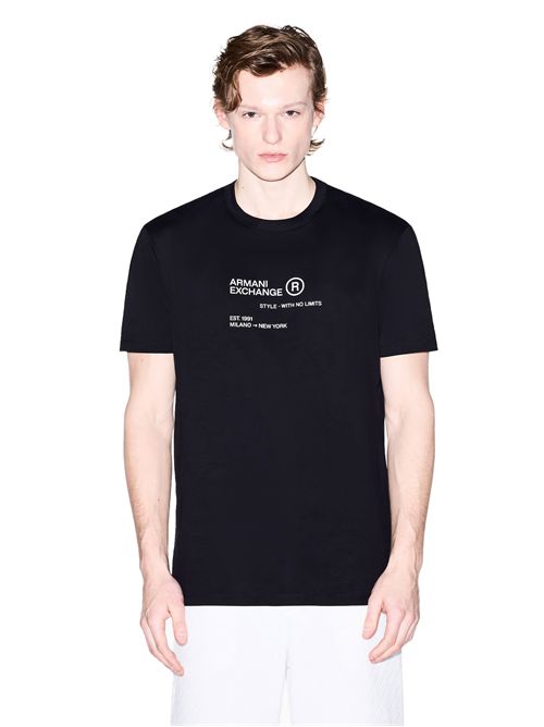 ARMANI EXCHANGE T-shirt Regular Fit in Jersey EXCHANGE | XM002490AF10358UC001