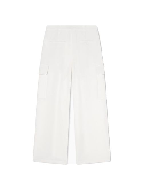 Armani Exchange Wide Pleated Trousers EXCHANGE | XW001937AF21556U1003
