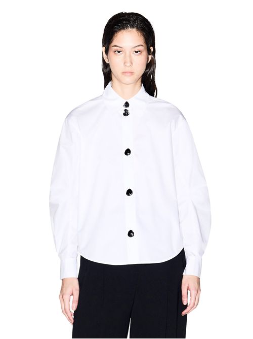 ARMANI EXCHANGE Cotton Twill Shirt EXCHANGE | XW002008AF18862U0002