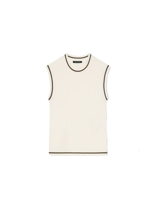 ARMANI EXCHANGE Top con Scollo a giro cropped EXCHANGE | XW002243AF10352U1003