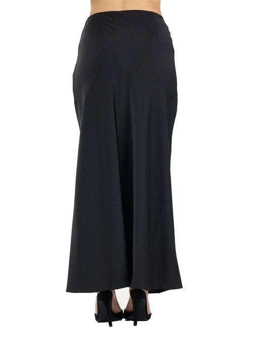 ARMANI EXCHANGE Gonna Lunga Fluida in Crepe Satin EXCHANGE | XW002279AF21553UC001
