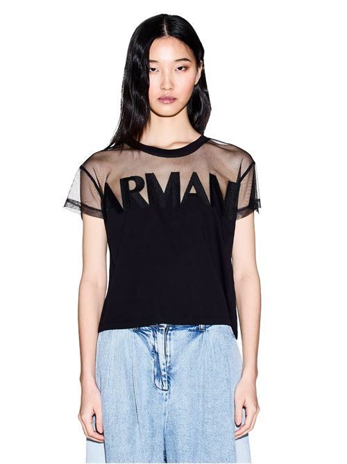 ARMANI EXCHANGE T-shirt Regular Fit in Jersey EXCHANGE | XW002332AF10356UC001