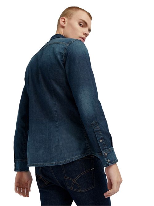 GAS Camicia Kant New in Denim Slim GAS | 15149502135509MD