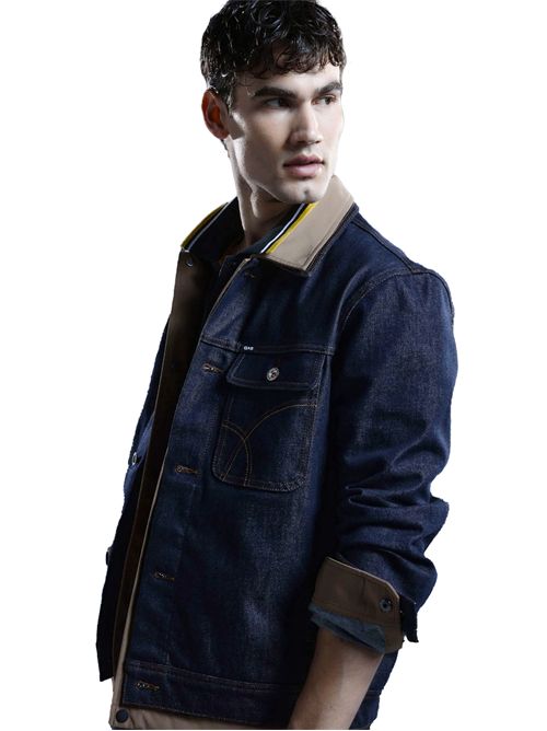 GAS Giacca Frank in denim regular fit GAS | 25134503111310RO