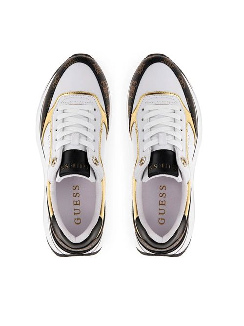 GUESS Camrio Platform Sneakers GUESS | FL7CMRFAL12WHIBR