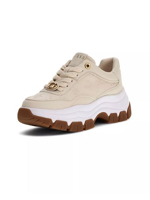 GUESS Berrett 4G Logo Peony Runner Sneakers GUESS | FLFBRTPEL12CREAM