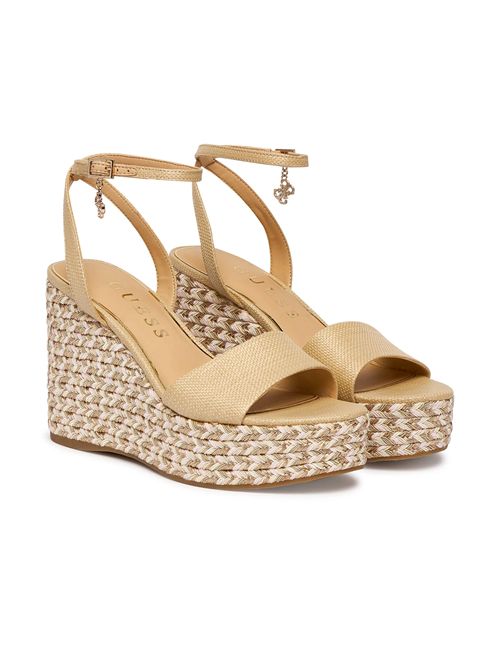 GUESS Sandali a Zeppa Everly Platform GUESS | FLJERLELE04NATU
