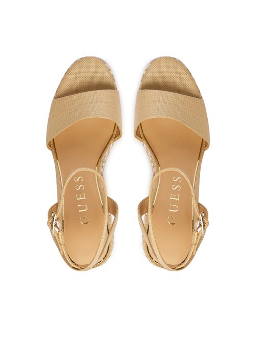 GUESS Sandali a Zeppa Everly Platform GUESS | FLJERLELE04NATU