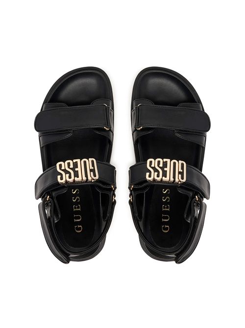GUESS Sandali Logo Fabelis GUESS | FLJFBLELE03BLACK