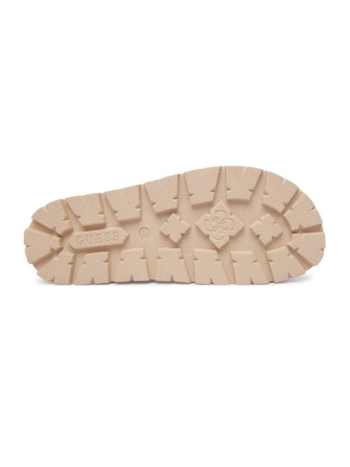 GUESS Fetta Logo Sandals GUESS | FLJFTTFAL03CREAM