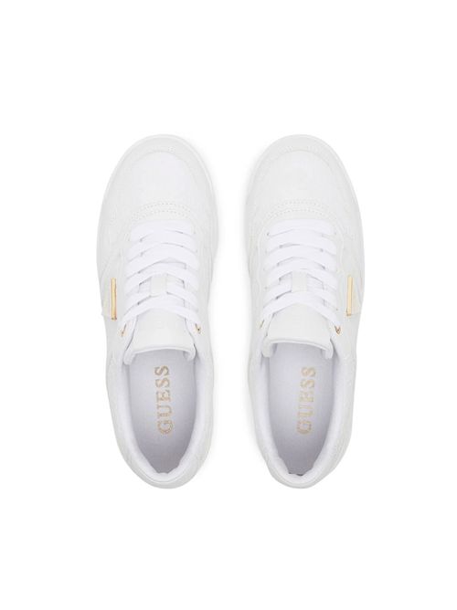 GUESS Miriam sneakers with triangle logo GUESS | FLJMI6FAL12WHITE