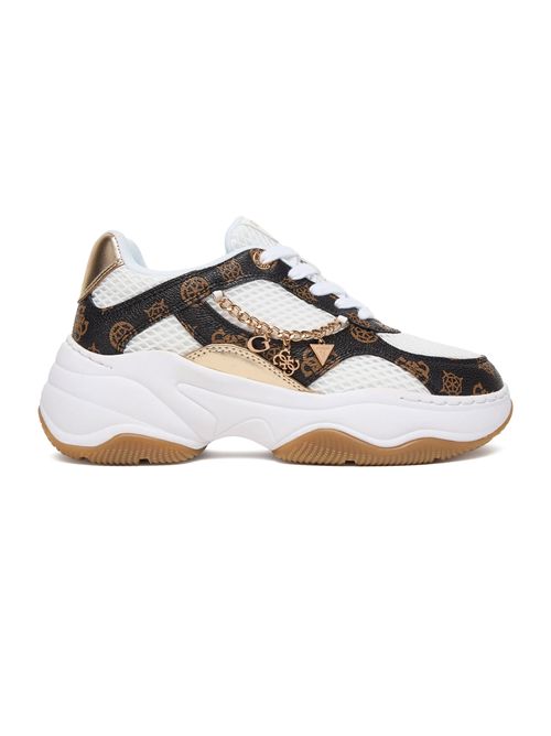 GUESS Harpaa Logo Sneakers GUESS | FLPHARFAL12WHIBR