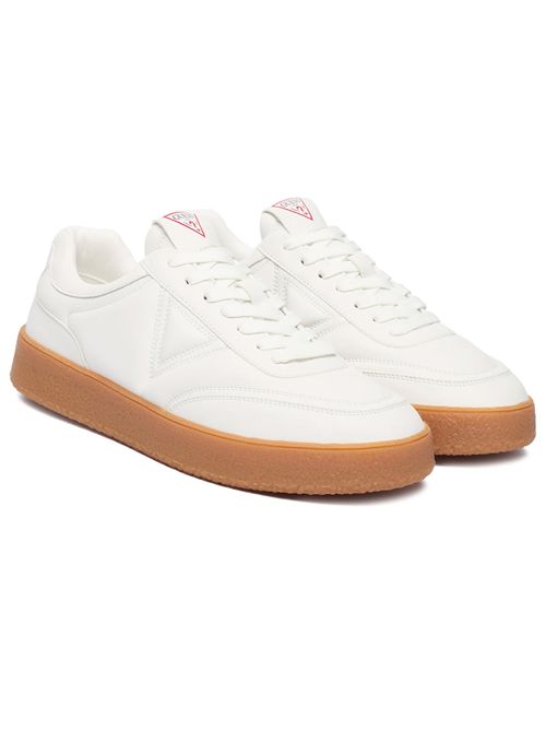 GUESS Wimoh Leather Blend Sneakers GUESS | FMPWIMLEA12WHITE