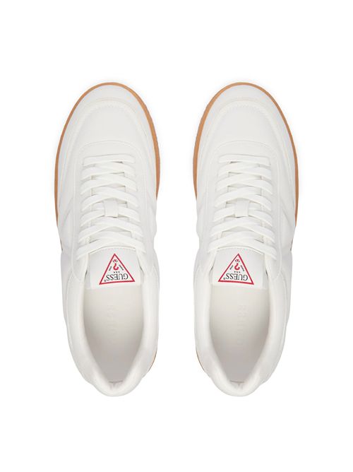 GUESS Wimoh Leather Blend Sneakers GUESS | FMPWIMLEA12WHITE