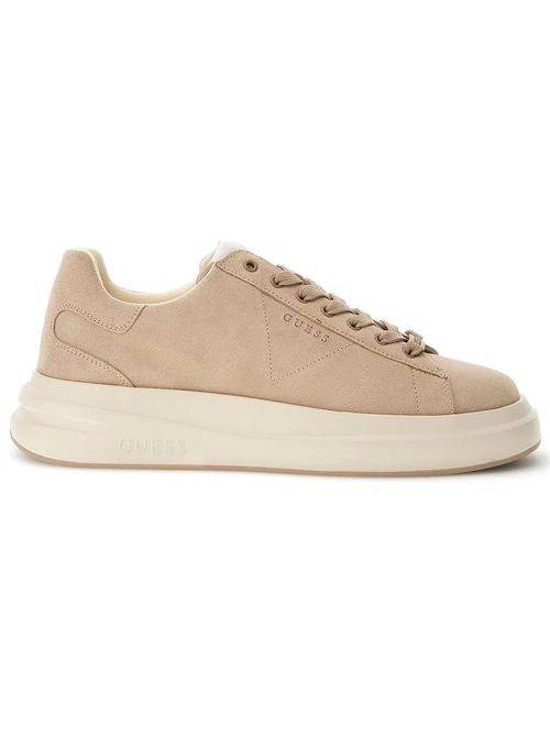 GUESS Elba Genuine Leather Sneakers GUESS | FMTLBASUE12BEIGE