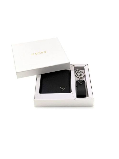 GUESS Set Portafoglio + portachiavi GUESS | GFBOXMP6101BLA