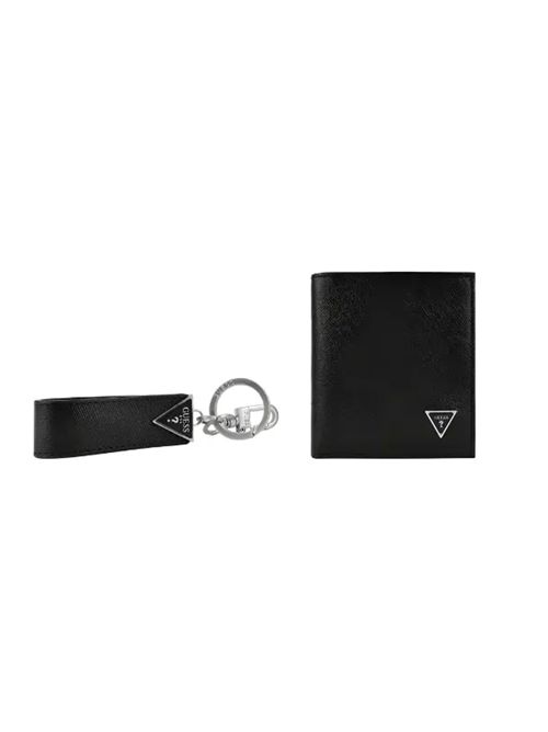 GUESS Set Portafoglio + portachiavi GUESS | GFBOXMP6101BLA
