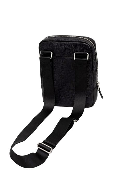 GUESS Borsello a tracolla in pelle GUESS | HMMOGRP6159BLA