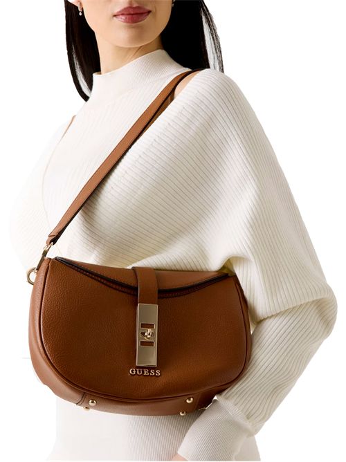 GUESS Borsa a spalla Brooke Charm GUESS | HWBG9897180COG