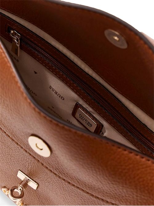 GUESS Borsa a spalla Brooke Charm GUESS | HWBG9897180COG