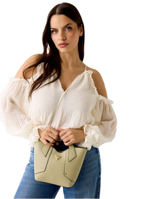 GUESS Darcy Mini Handbag with Logo GUESS | HWBG9914750SAG