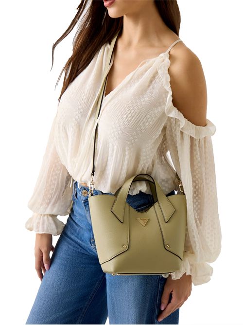 GUESS Darcy Mini Handbag with Logo GUESS | HWBG9914750SAG