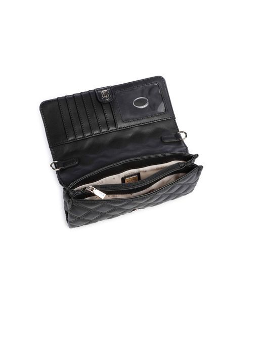 GUESS Pochette Giully a Tracolla Trapuntata GUESS | HWQG9673750BLA