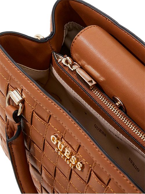 GUESS Borsa a tracolla intrecciata SANDY GUESS | HWWG8418060CAR