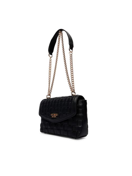 GUESS Borsa a tracolla Sandy intrecciata SANDY GUESS | HWWG8418210BLA
