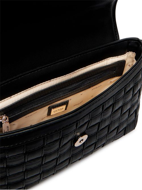 GUESS Borsa a tracolla Sandy intrecciata SANDY GUESS | HWWG8418210BLA