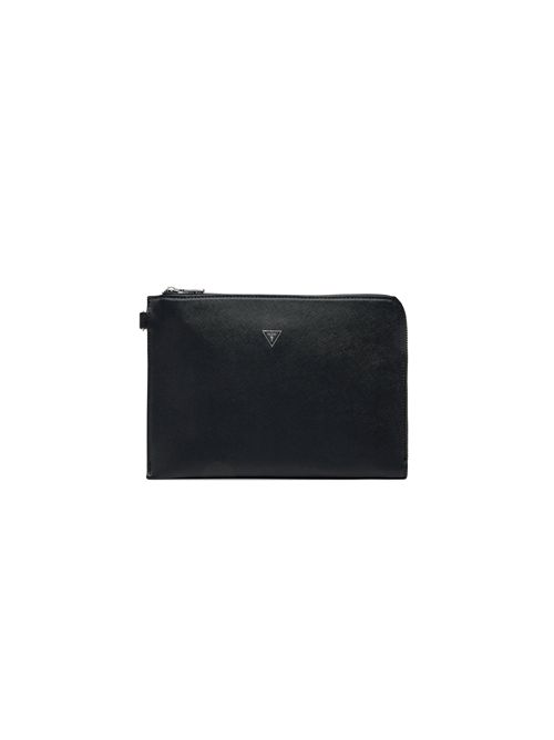 GUESS Mini Clutch Milano saffiano GUESS | PMBASAP5235BLA