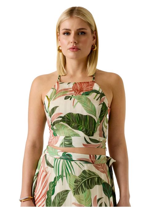 GUESS Top Crop stampa floreale GUESS | W5GH74WH9Z2PMIE