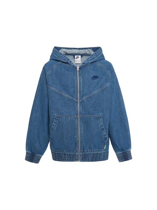 NIKE Denim Jacket with Zip for Boys NIKE | IF2306435