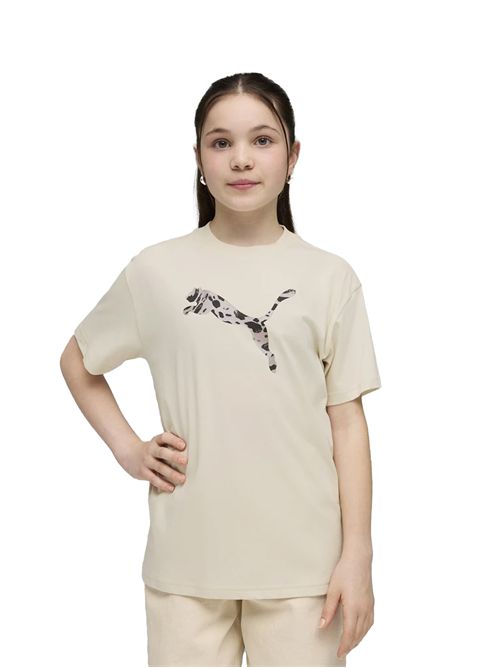 PUMA ESS Graphic Animal Relaxed T-Shirt for Girls PUMA | 69249187