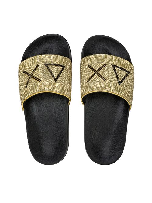 SUN68 slippers with rhinestones SUN68 | BX362111143