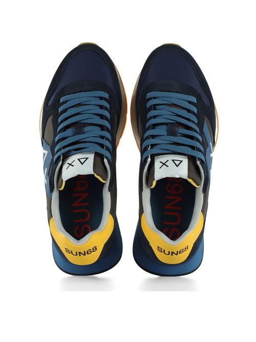 SUN68 Jaki Bicolor in nylon and suede SUN68 | BZ361160799