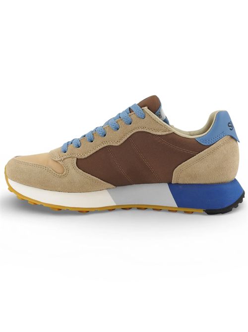 SUN68 Jaki Bicolor in nylon and suede SUN68 | BZ361161693