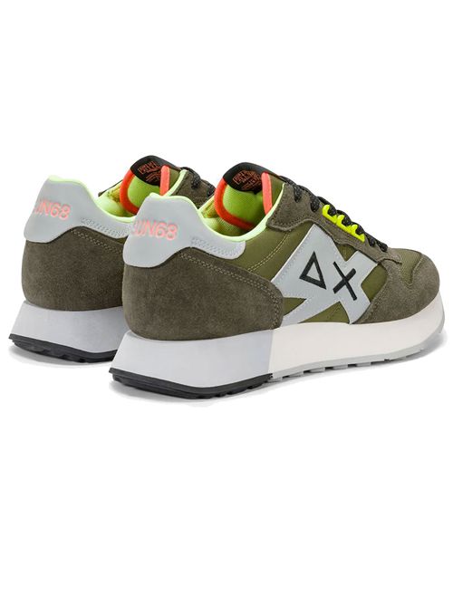 SUN68 Jaki 2.0 Fluo in nylon and suede SUN68 | BZ3611719