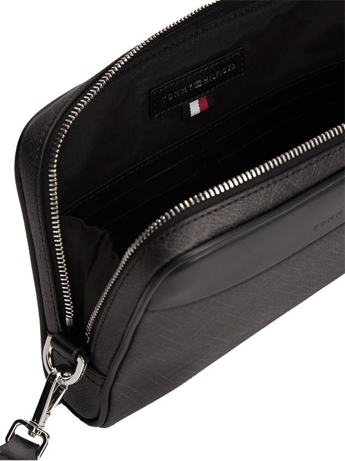 TOMMY HILFIGER Pochette Flag con mix di texture TOMMY | AM0AM14146BDS
