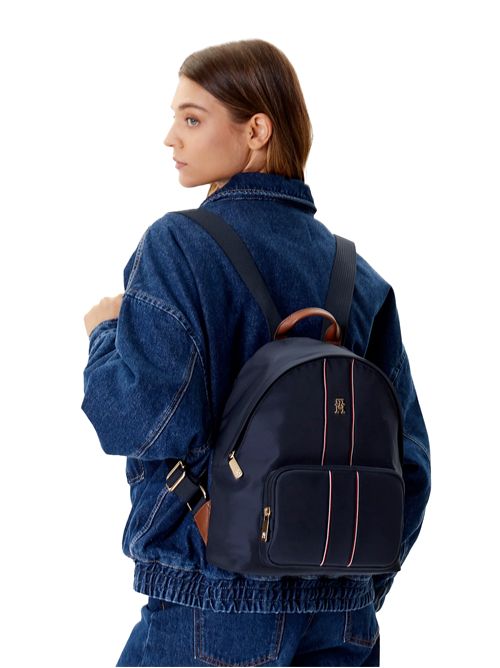 CALVIN KLEIN Zaino con nastro iconico TOMMY | AW0AW176510GY