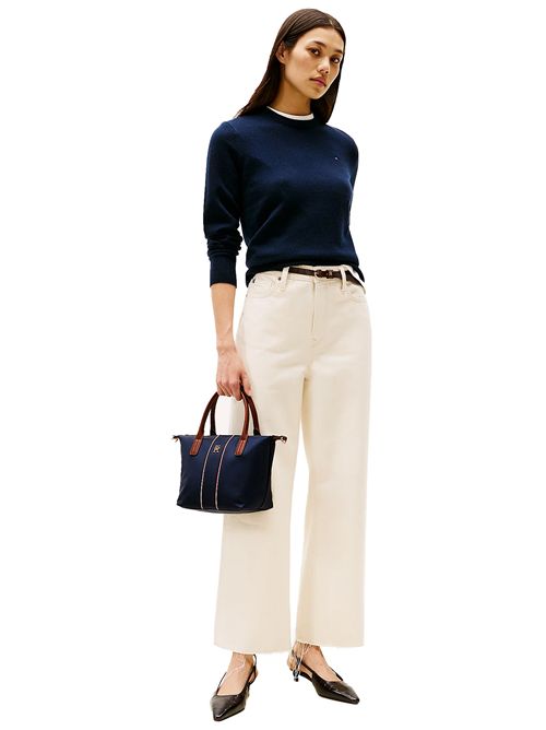 TOMMY HILFIGER tote bag with iconic tape TOMMY | AW0AW177070GY