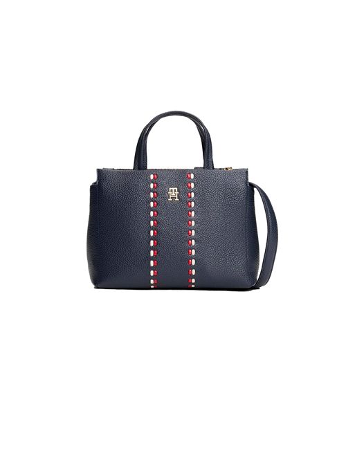 TOMMY HILFIGER Timeless Mini Satchel Crossbody Bag TOMMY | AW0AW18154DW6
