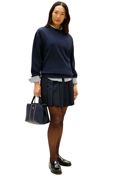 TOMMY HILFIGER Timeless Mini Satchel Crossbody Bag TOMMY | AW0AW18154DW6
