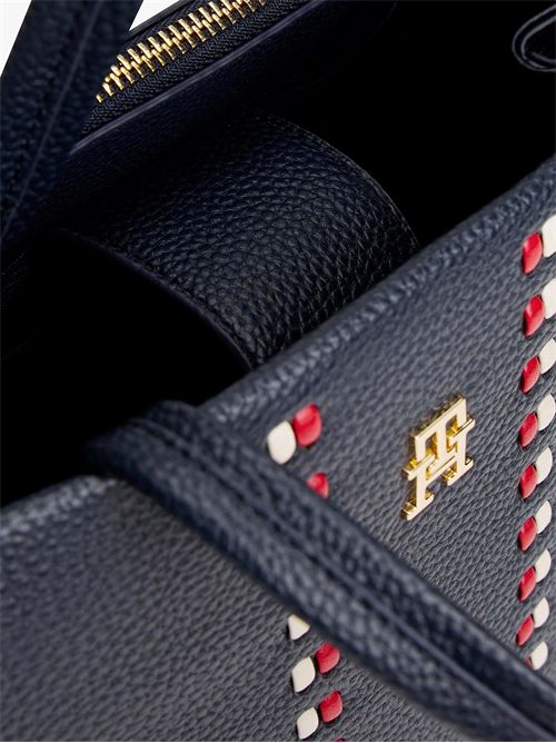 TOMMY HILFIGER Timeless Mini Satchel Crossbody Bag TOMMY | AW0AW18154DW6